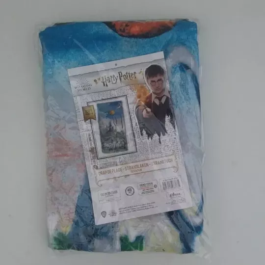 Serviette Drap De plage, Piscine  Microfibres HARRY POTTER Emballage