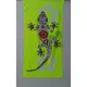 Grande Serviette De Plage Drap De Bain Microfibres Salamandre et Nénuphars Principale