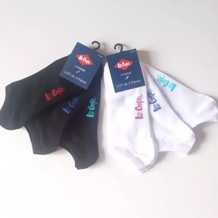 Lot De 6 Paires De Socquettes Chaussette Courte De Qualité LEE COOPER Principale
