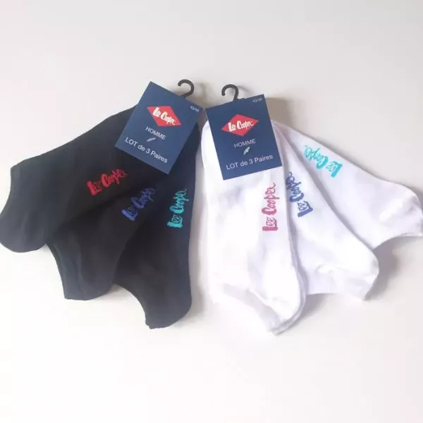 Lot De 6 Paires De Socquettes Chaussette Courte De Qualité LEE COOPER Principale
