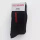 Lot de 6 Paires de Chaussettes Noires Classiques Mi Hautes REDSKINS