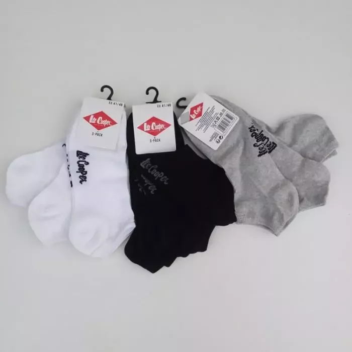 Lot de 9 Paires Socquettes Chaussettes Courte LEE COOPER Principale