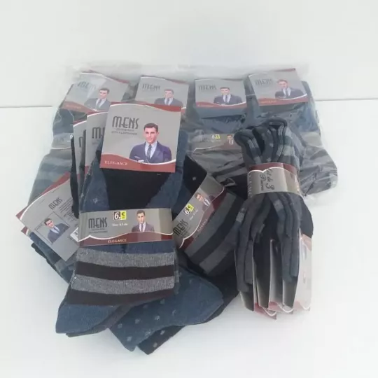 Lot de 12 paires de Chaussettes Hommes Mi Longues MENS Autres