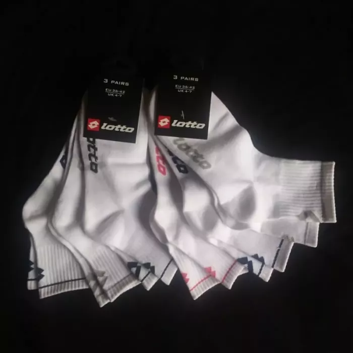 Lot de 6 Paires de Chaussettes Courtes LOTTO Extensibles Top Confort Principale