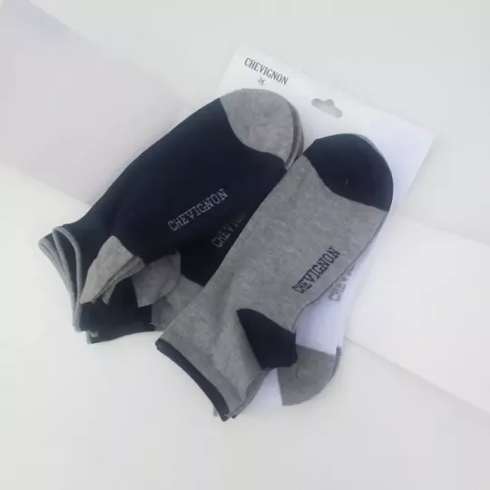 Lot De 6 Paires De Chaussettes Socquettes Courtes Marque CHEVIGNON Autres