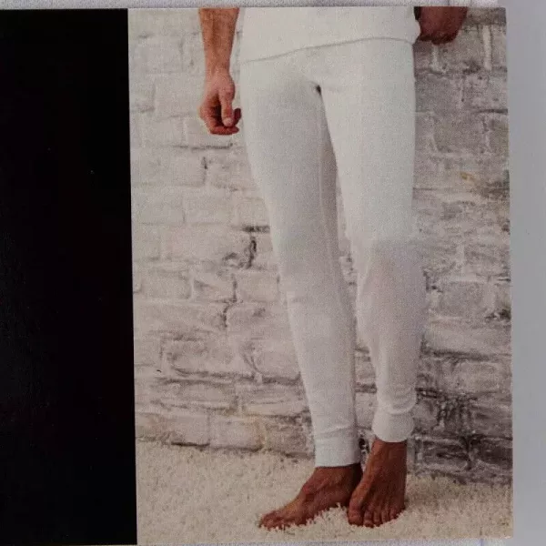 Caleçons Longs Hommes Chauds et Doux du S au 2XL Gris Foncé REDSKINS Présentation