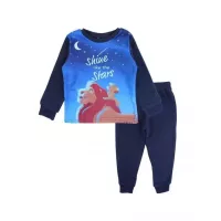 Pyjama 2 Pieces Polaire Enfants ROI LION Bleu Marine 6 Tailles Principale