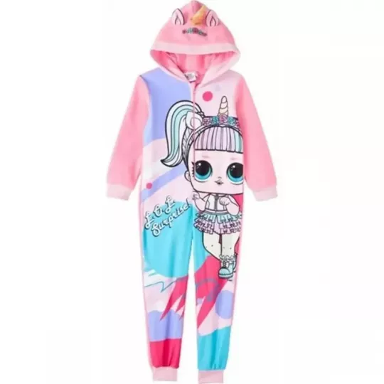 Pyjama Combinaison Polaire Enfants Poupée LOL Licorne 6 Tailles Principale