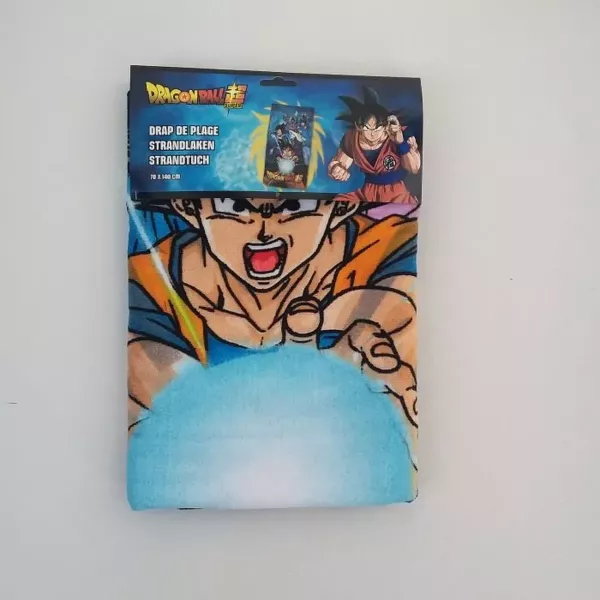 Serviette Drap De plage, Piscine Microfibres DRAGON BALL Z SUPER Face