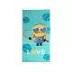 Serviette Drap De Plage, Piscine Microfibres Les Minions Love Principale