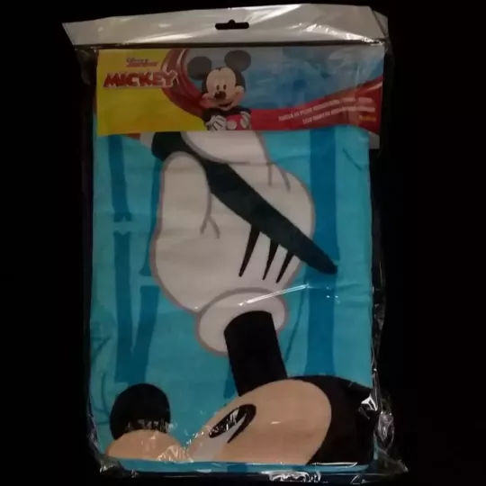 Serviette Drap De Plage, Piscine Microfibres Mickey Just chill Emballage