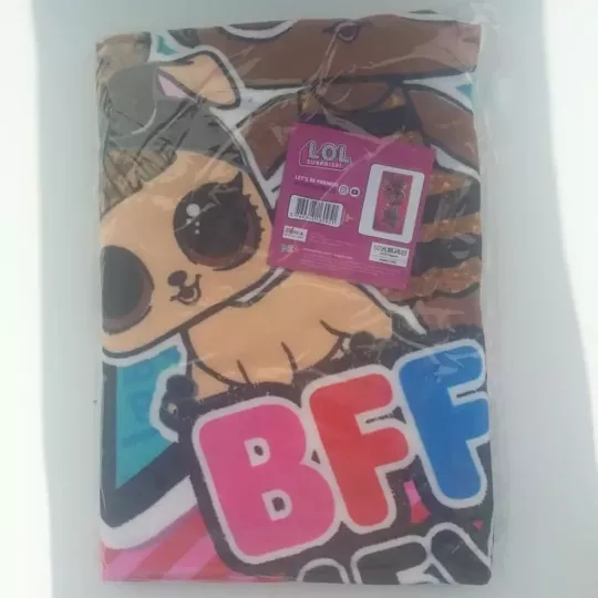 Serviette Drap De plage, Piscine Microfibres Poupée LOL Emballage