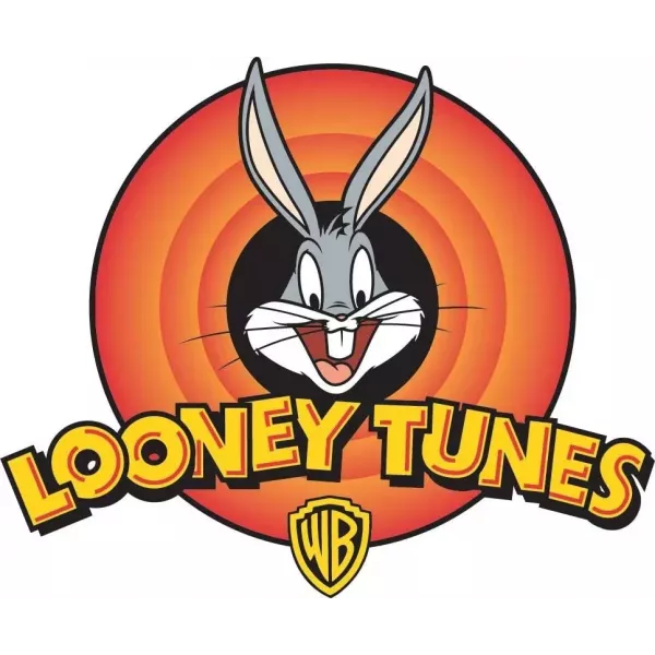 Serviette De Plage Piscine Drap De Bain Microfibres Looney Tunes-Bugs Bunny Logo