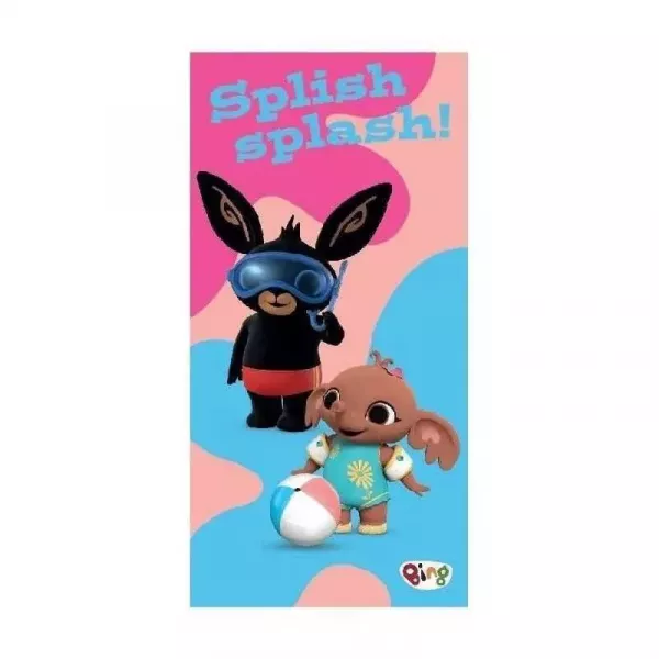 Serviette De Plage Piscine Drap De Bain Microfibres BING LAPIN Principale