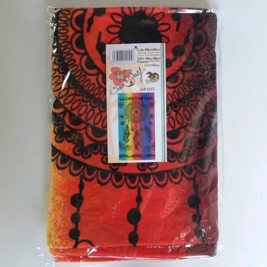 Serviette De Plage Drap De Bain Microfibres Attrape Rêves Arc en Ciel