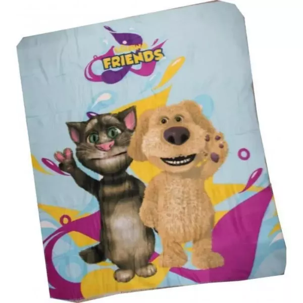 Petite Couverture Plaid Polaire Talking Friends Principale