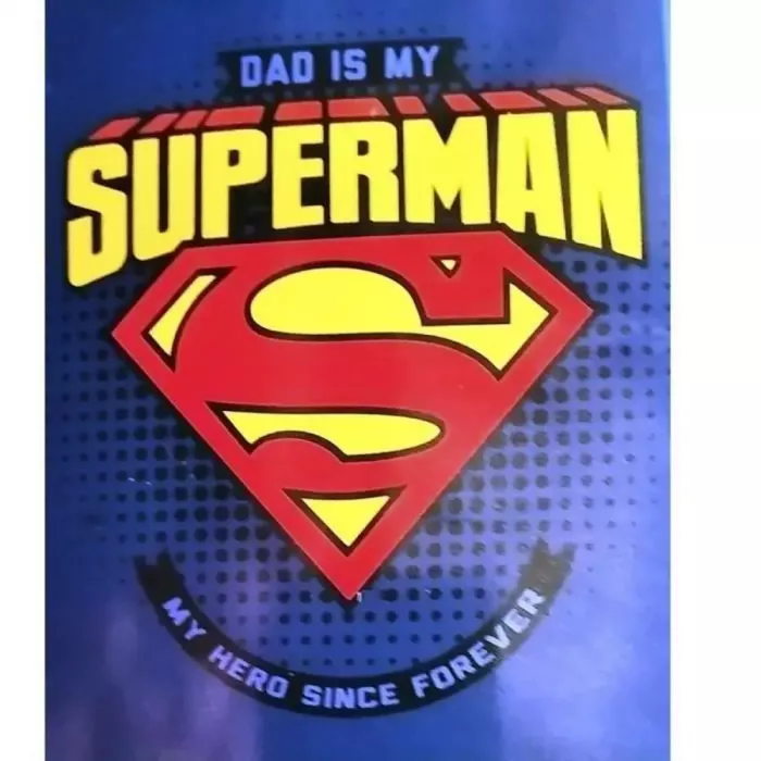 Plaid Petite Couverture Polaire Superman Dad is my Principale