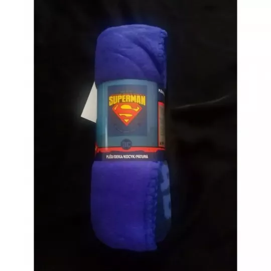 Plaid Petite Couverture Polaire Superman Dad is my Emballage