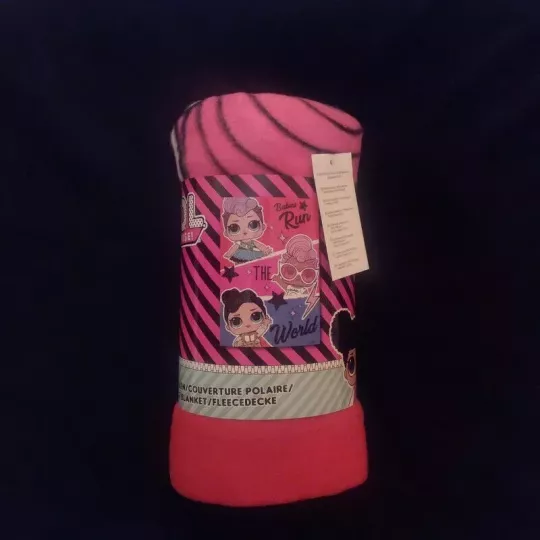Plaid Petite Couverture Polaire Poupée LOL Surprise Emballage