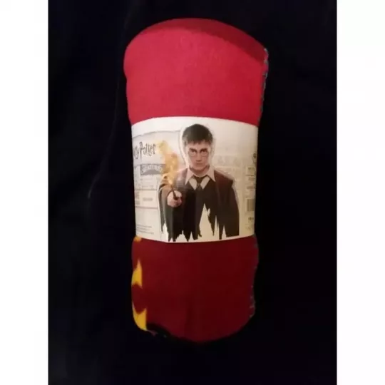 Plaid Petite Couverture Polaire Harry Potter Hogwarts Emballage