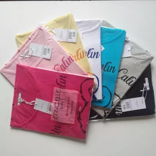 Chemises de Nuit Noire Taille Unique Coton Marque Française ETINCELLE 7 Couleurs