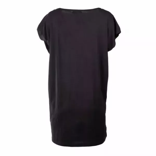 Chemises de Nuit Noire Taille Unique Coton Marque Française ETINCELLE Arriere