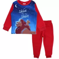Pyjama 2 Pieces Polaire Enfants ROI LION Rouge 6 Tailles Principale