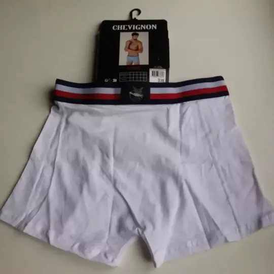 Caleçon Boxer Hommes CHEVIGNON Du S au 2XL Au Choix Blanc Arriere