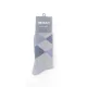Pack Luxe 5 paires Chaussettes Chevignon 100% Coton Fil D'écosse Style jacquard Grise