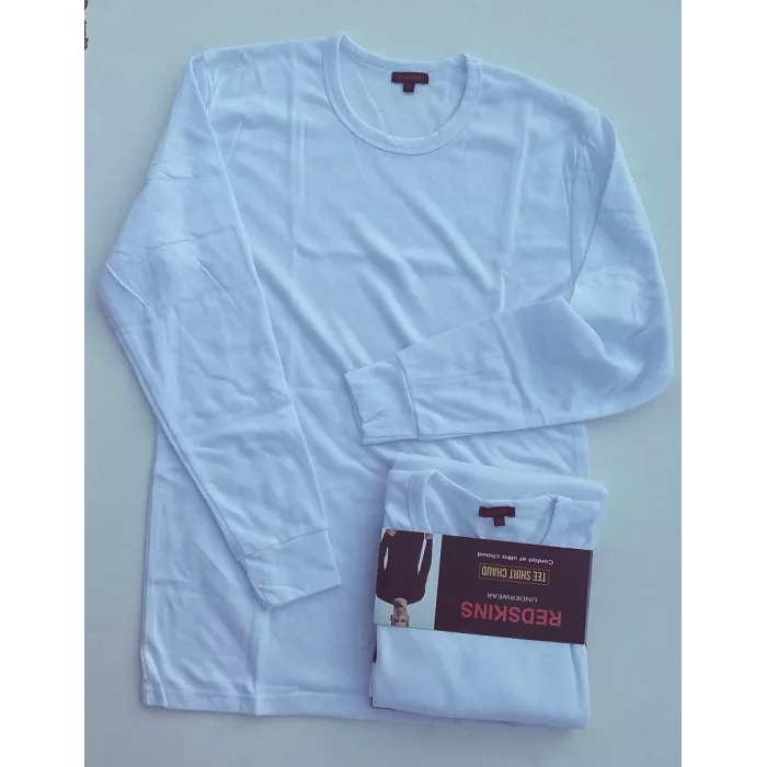 Tee Shirt Manches Longues Chaud REDSKINS Du S Au 2XL Couleur Blanc Principale