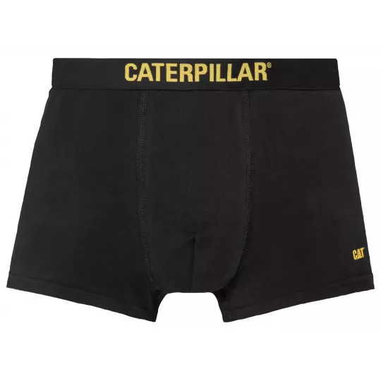 Caterpillar Lot de 2 boxers homme Noir et Jaune