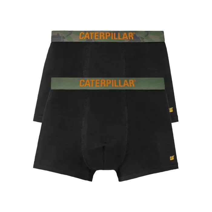 Caterpillar Lot de 2 boxers homme Noir-Kaki Principale
