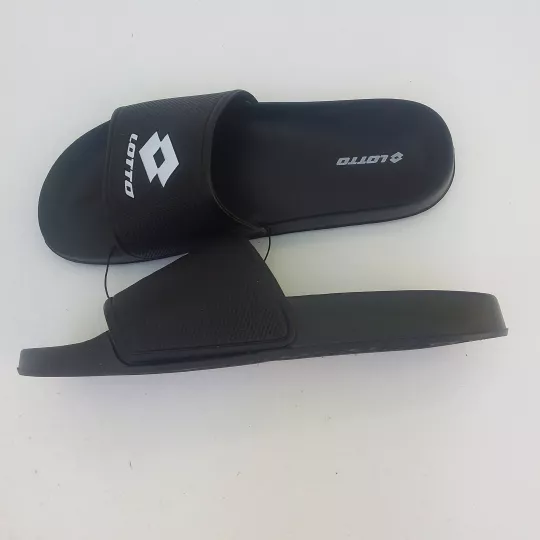 Claquettes Mules Marque LOTTO Noire Coté