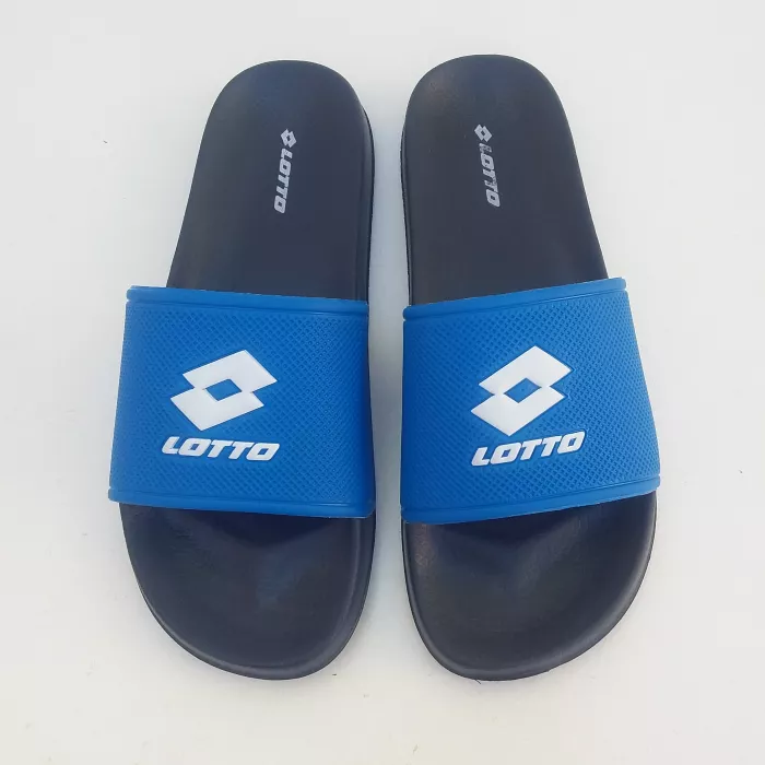 Claquettes Mules Marque LOTTO Noire & Bleu Principale