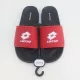 Claquettes Mules Marque LOTTO Noire & Rouge Cintre