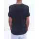 Tee Shirt Uni US POLO 100% COTON Couleur Noir du S au XL Do