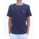 Tee Shirt Uni US POLO 100% Coton du S au XL Bleu Marine Principale