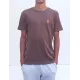 Tee Shirt Uni US POLO 100% Coton du S au XL Couleur Marron Principale