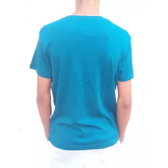 Tee Shirt Uni US POLO 100% Coton du S au XL Couleur Bleu Persan Do