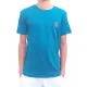 Tee Shirt Uni US POLO 100% Coton du S au XL Couleur Bleu Persan Principale
