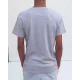 Tee Shirt Uni US POLO 100% Coton du S au XL Gris Clair Do