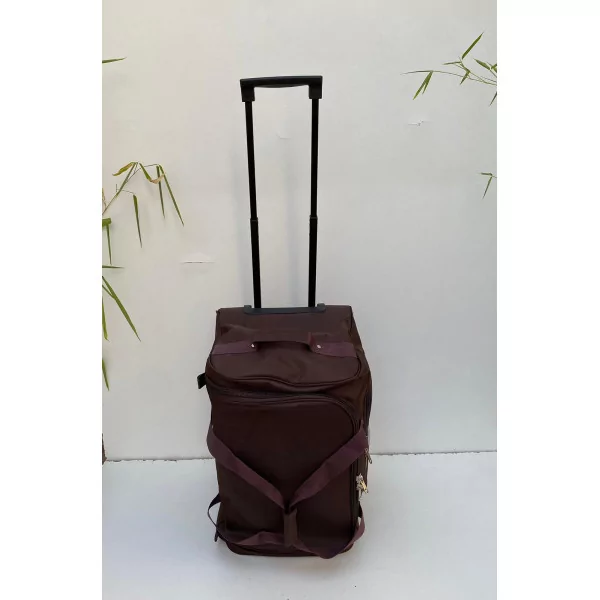 55 Cm (CABINE) Marron Sacs De Voyage Valise Bagage A Main á Roulettes Diplomat Paris Poigniez