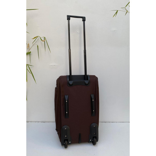 55 Cm (CABINE) Marron Sacs De Voyage Valise Bagage A Main á Roulettes Diplomat Paris Dessous