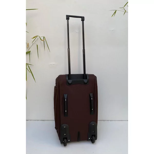 55 Cm (CABINE) Marron Sacs De Voyage Valise Bagage A Main á Roulettes Diplomat Paris Dessous