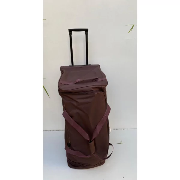 DIPLOMAT Sacs De Voyage Valise Bagage A Roulettes 2 Poches Marron Poigniez