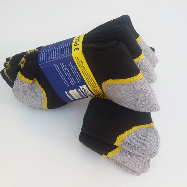 Lot de 6 paires De Chaussettes Chaude de Travail Good Year Liseré Jaune Autre