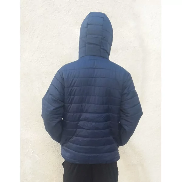 Parka Anorak à Capuche RG512 Adulte Bleu Marine Do