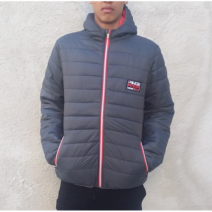 Parka Anorak à Capuche RG512 Adulte Grise Principale