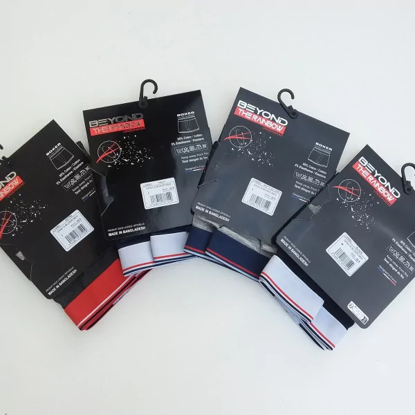 Caleçon Boxer Hommes NASA du S au 2XL Noir Etiquette Do