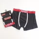 Caleçon Boxer Hommes NASA du S au 2XL Gris Foncé Face